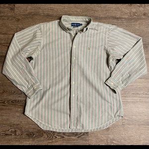 Ralph Lauren Classic Fit Striped Button Down